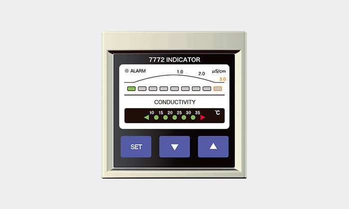 カートリッジ純水器用電気伝導率指示計 7772-A100